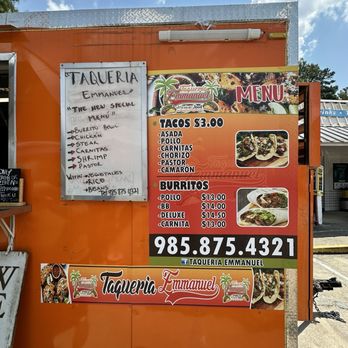 Taqueria Emmanuel - The taco truck - Mexican Near Me - Mandeville, Louisiana Taqueria Emmanuel - The taco truck - Mexican Near Me - Mandeville, Louisiana