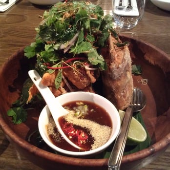 Longrain Restaurant - Fried baby snapper - Thai Near Me - Melbourne, VIC