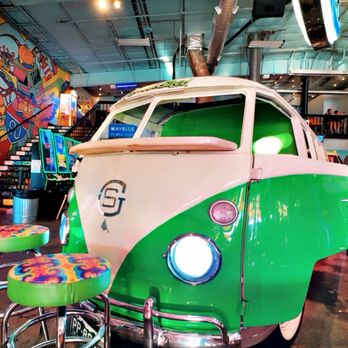 Grateful Shed - VW van where you can sit to eat. - Bars Near Me - Wisconsin Dells, Wisconsin