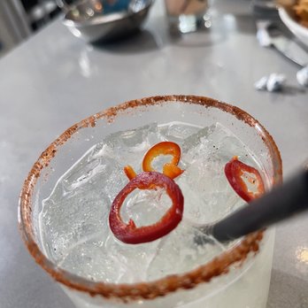 Crown Republic Gastropub - Spicy Margarita (not on cocktail menu) - Gastropubs Near Me - Cincinnati, Ohio