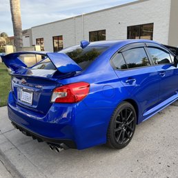 Paint wing and install Paint wing and install