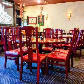 Mandarin Court - a large dining room with red chairs - Chinese Near Me - Sewell, New Jersey Mandarin Court - a large dining room with red chairs - Chinese Near Me - Sewell, New Jersey