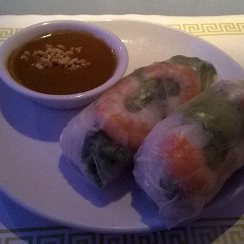 Pho Saigon Garden - Summer rolls with peanut sauce. - Vietnamese Near Me - Midlothian, Virginia Pho Saigon Garden - Summer rolls with peanut sauce. - Vietnamese Near Me - Midlothian, Virginia