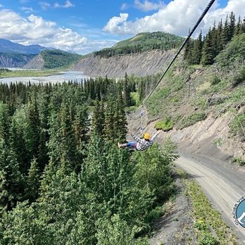 MICA Guides - The Nitro zipline - Tours Near Me - Glacier View, Alaska MICA Guides - The Nitro zipline - Tours Near Me - Glacier View, Alaska