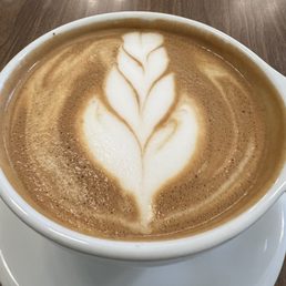 Yes beautiful, but not much of a latte...certainly not a double! Yes beautiful, but not much of a latte...certainly not a double!