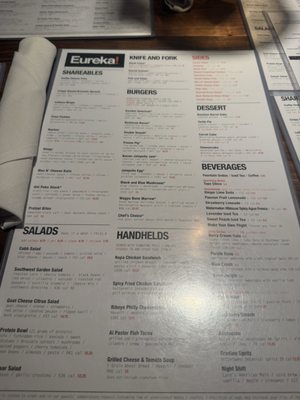 Menu photo 4 Eureka! Henderson Henderson, NV