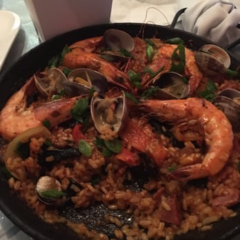 Bravas Bar de Tapas - Paella for 2.  Definitely something to share with a friend or two.  Closest to the paella I've had in Valencia. - Spanish Near Me - Healdsburg, California