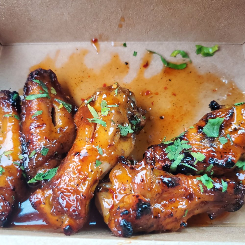 Zaitun Halal - Mango Habanero Grilled Wings - Mediterranean Near Me - Jamaica, New York
