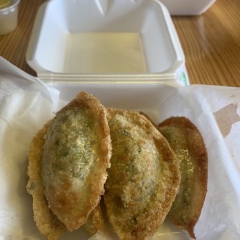 Seoul ManDoo - There was 6....fried meat dumplings - Korean Near Me - Aurora, Colorado