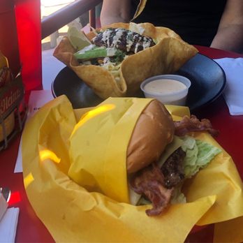Cool Cat Cafe - The Luna Burger and the special of the month, The Taco Cat - Burgers Near Me - Kihei, Hawaii Cool Cat Cafe - The Luna Burger and the special of the month, The Taco Cat - Burgers Near Me - Kihei, Hawaii