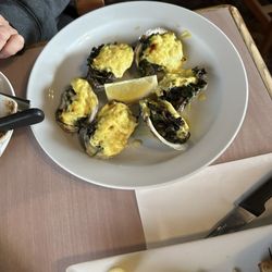 Oysters Rockefeller