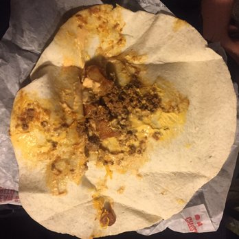 Taco Bell - Two potatoes in the potatorito - Fast Food Near Me - Flushing, Michigan