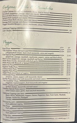 Menu photo 2 Pie-Zano's Pizzeria Rolesville, NC