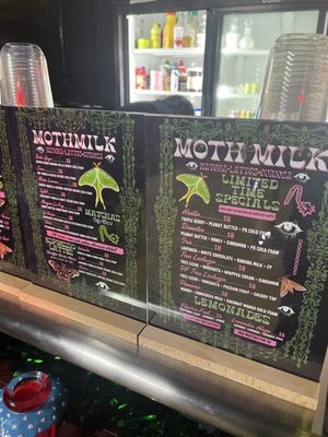 Menu photo 2 MothMilk San Antonio, TX