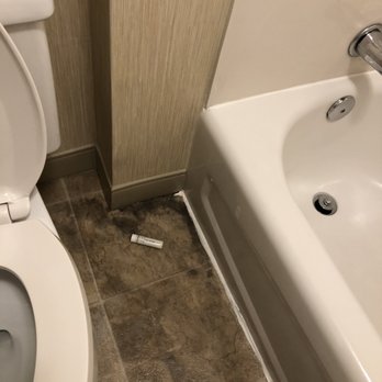 Residence Inn by Marriott Charleston Riverview - Black mold on bathroom floor. Disgusting!! - Hotels Near Me - Charleston, South Carolina Residence Inn by Marriott Charleston Riverview - Black mold on bathroom floor. Disgusting!! - Hotels Near Me - Charleston, South Carolina