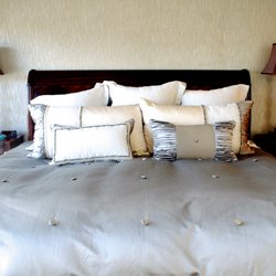Drapery Decor - Beading and Pillows