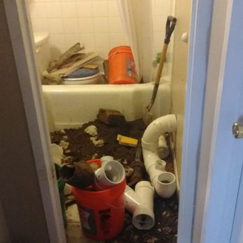 Do Right Rooter Drain Specialists - My house for 2 weeks  they ruined my shower curtain and barely worked - Plumbing Near Me - Bridgeview, Illinois