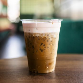 Egg and CaPhe - Vietnamese Coffee with Strawberry Foam - Cafes Near Me - Oklahoma City, Oklahoma Egg and CaPhe - Vietnamese Coffee with Strawberry Foam - Cafes Near Me - Oklahoma City, Oklahoma