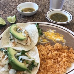 Fish Taco Lunch Plate & Homemade Salsa Fish Taco Lunch Plate & Homemade Salsa