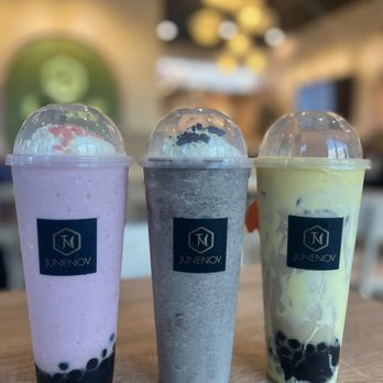 Junenov Tea - Strawberry Sumuji, Oreo, Creme Brulee - Bubble Tea Near Me - Pleasant Hill, California Junenov Tea - Strawberry Sumuji, Oreo, Creme Brulee - Bubble Tea Near Me - Pleasant Hill, California