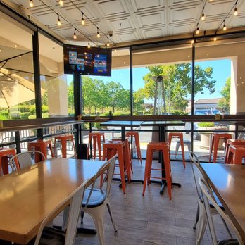 Cinco TacoBar - clean bright dining room - Mexican Near Me - Livermore, California