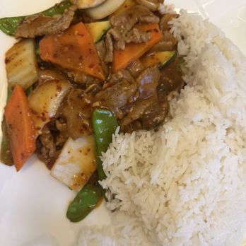 China Village - Beef with Rice - Chinese Near Me - Cotati, California China Village - Beef with Rice - Chinese Near Me - Cotati, California
