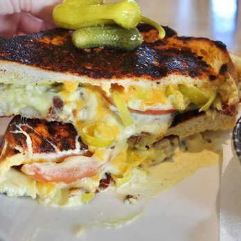 Urban Egg - Belleview - Made with Bloody Mary Battered & Grilled Sourdough, Horseradish Aioli, Sharp Cheddar, Havarti, Applewood Smoked Bacon, Housemade Pickles - Breakfast & Brunch Near Me - Denver, Colorado Urban Egg - Belleview - Made with Bloody Mary Battered & Grilled Sourdough, Horseradish Aioli, Sharp Cheddar, Havarti, Applewood Smoked Bacon, Housemade Pickles - Breakfast & Brunch Near Me - Denver, Colorado