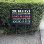 Photo of We Believe mural