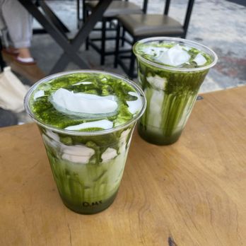 Memorylook - matcha einspanner with oat milk - Coffee & Tea Near Me - Los Angeles, California Memorylook - matcha einspanner with oat milk - Coffee & Tea Near Me - Los Angeles, California