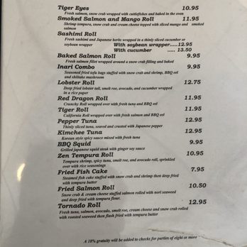 Café Zen - Menu: House Specialties 07/2020 - Sushi Bars Near Me - Gretna, Louisiana Café Zen - Menu: House Specialties 07/2020 - Sushi Bars Near Me - Gretna, Louisiana
