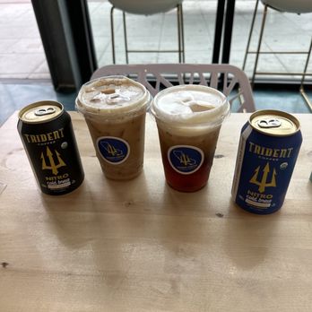 Trident Coffee - Horchata cold foam and old fashion cold foam. And coffee to go - Coffee & Tea Near Me - San Diego, California Trident Coffee - Horchata cold foam and old fashion cold foam. And coffee to go - Coffee & Tea Near Me - San Diego, California