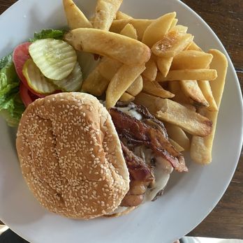 Cantina 35  - Blue Deluxe Burger - Mexican Near Me - Queens, New York