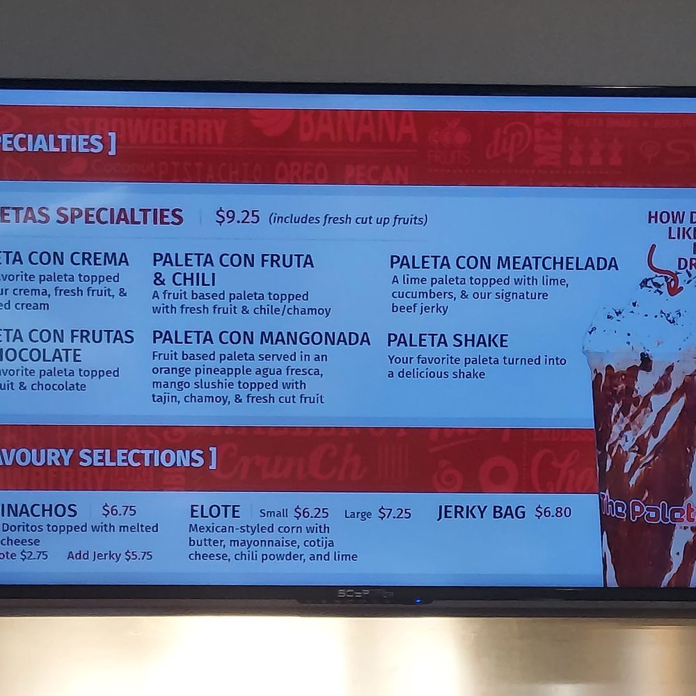 The Paleta bar - Chandler - Ice Cream & Frozen Yogurt Near Me - Chandler, Arizona The Paleta bar - Chandler - Ice Cream & Frozen Yogurt Near Me - Chandler, Arizona