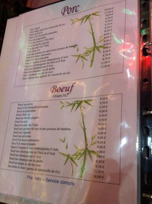 Menu photo 4 Restaurant Baguettes de Bambou Nice, 06