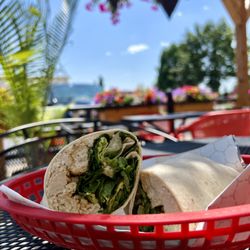Manea's Meat - Our July 2024 Feature of the Month: Chicken Caesar Wrap!