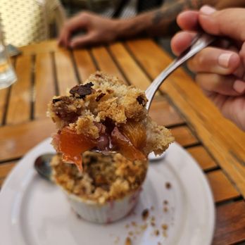 Cafe Bernardo - Strawberry & Peach crisp - Breakfast & Brunch Near Me - Sacramento, California Cafe Bernardo - Strawberry & Peach crisp - Breakfast & Brunch Near Me - Sacramento, California