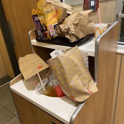 McDonald's - Place is filthy!! I çan only imagine what the kitchen is hiding!! Absolutely horrible!!