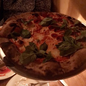 Lucali - Half pepperoni half plain - Pizza Near Me - Brooklyn, New York