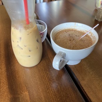 Sage Social Eatery - Horchata café and Chocolita's Mocha Latte - Latin American Near Me - Covina, California