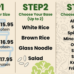 Poke Doke - updated menu