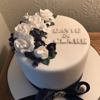 Lacey Cakes Wakefield - Simple elegant wedding cake for David and Claire xxx - Bakeries Near Me - Wakefield, XWY Lacey Cakes Wakefield - Simple elegant wedding cake for David and Claire xxx - Bakeries Near Me - Wakefield, XWY