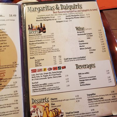 Menu photo 1 Dos Fuentes Ypsilanti, MI