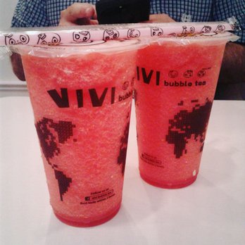 Vivi Bubble Tea - Watermelon slush 2 for $5 summer special drinks. So good during hot days! - Bubble Tea Near Me - Brooklyn, New York