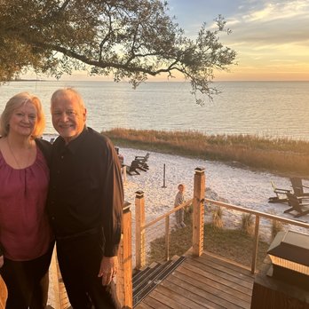 The White Marlin - Amazing sunset at the beautiful White Marlin - Seafood Near Me - Port St. Joe, Florida