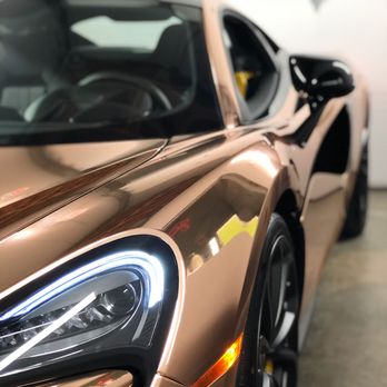 Aegis Paint Shield - McLaren Full Chrome Wrap - Vehicle Wraps Near Me - Richmond, British Columbia