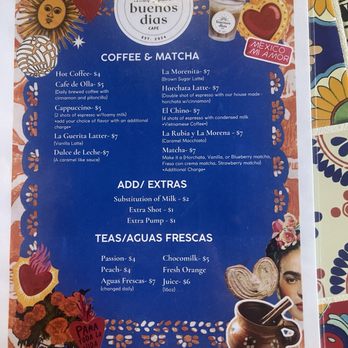 Buenos Días Cafe - Cafes Near Me - Norco, California