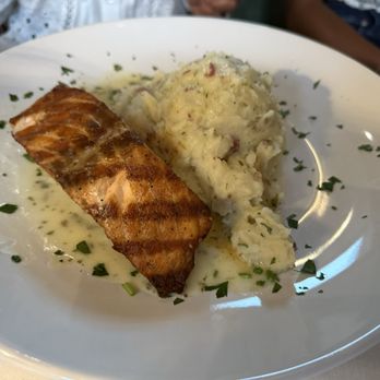 Uptown Bistro - Salmon and mashed potatoes - Seafood Near Me - Myrtle Beach, South Carolina Uptown Bistro - Salmon and mashed potatoes - Seafood Near Me - Myrtle Beach, South Carolina