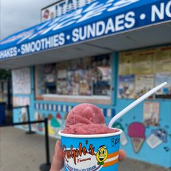Ralph's Famous Italian Ices - Black raspberry water ice