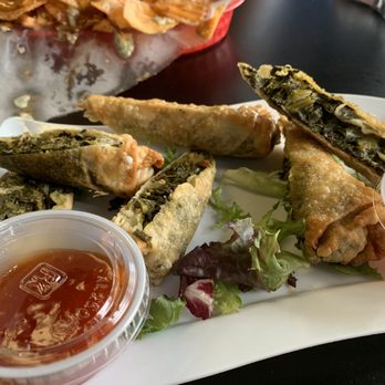 Southern Fusion Dining - Collard Green Egg Rolls (3) - Southern Near Me - Locust Grove, Georgia Southern Fusion Dining - Collard Green Egg Rolls (3) - Southern Near Me - Locust Grove, Georgia