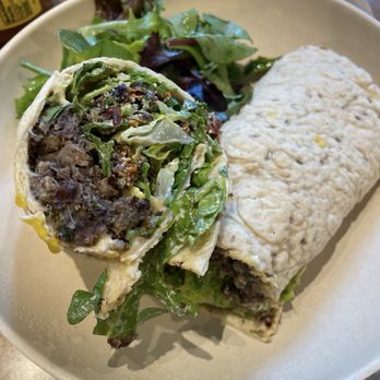 Flower Child - Black bean falafel wrap - Vegetarian Near Me - Dallas, Texas